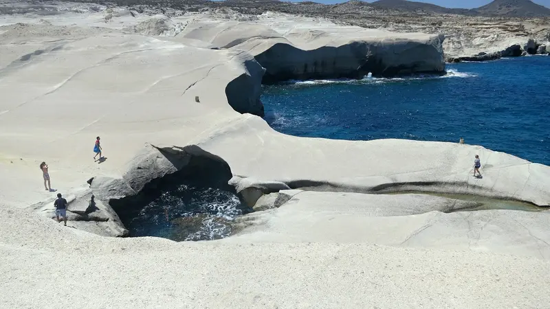 Sarakiniko auf Milos