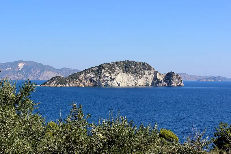 Marathonisi und die Bucht von Laganas