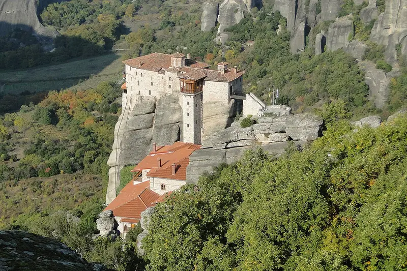 Roussanou Monastery