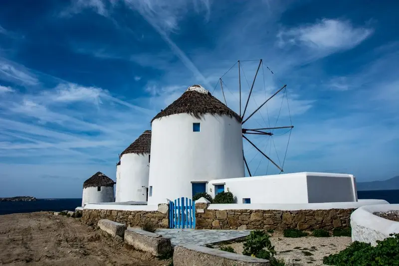 Windmühlen von Kato Mili