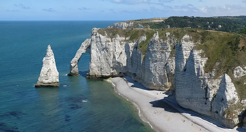 Étretat - Falaise d‘Aval