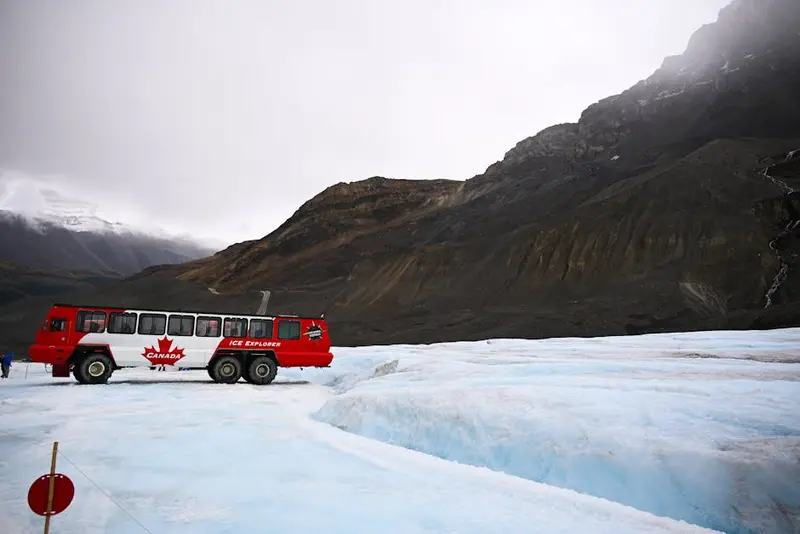 Toe of the Athabasca Glacier Trailhead
