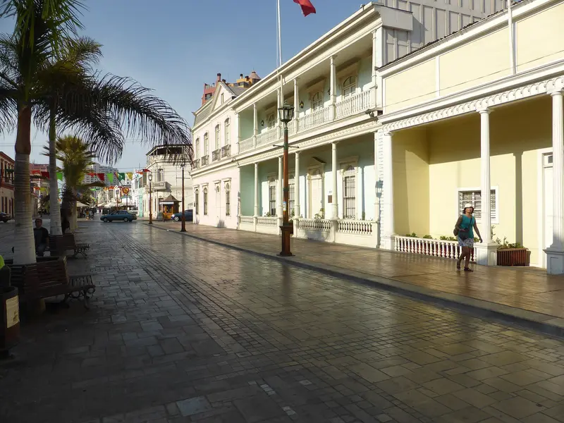 Baquedano Pedestrian Walkway
