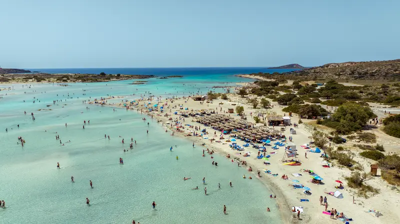 Elafonissi Strand und Lagune