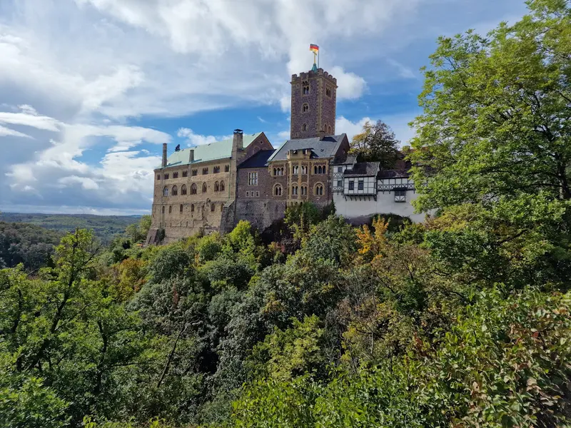 Wartburg mit Palas und Lutherstube