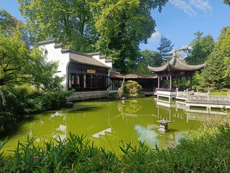 Bethmannpark mit Chinesischem Garten