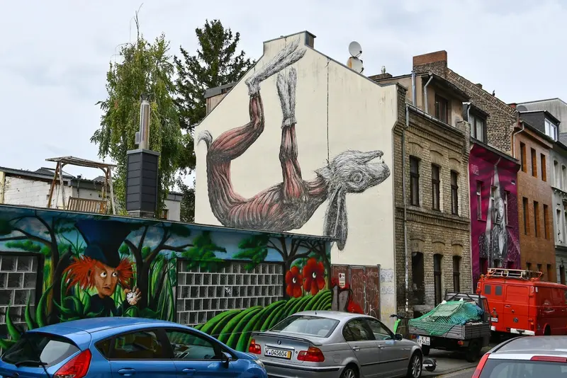 Street Art: Hase von ROA