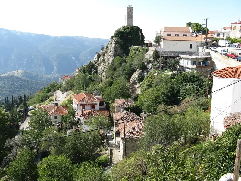 Clock Tower of Arachova