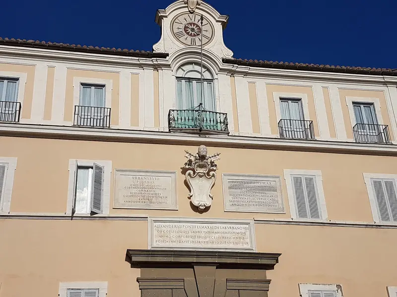 The Papal Palace of Castel Gandolfo