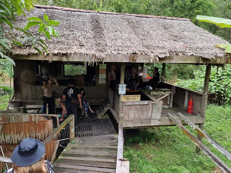 Sago Processing Hut