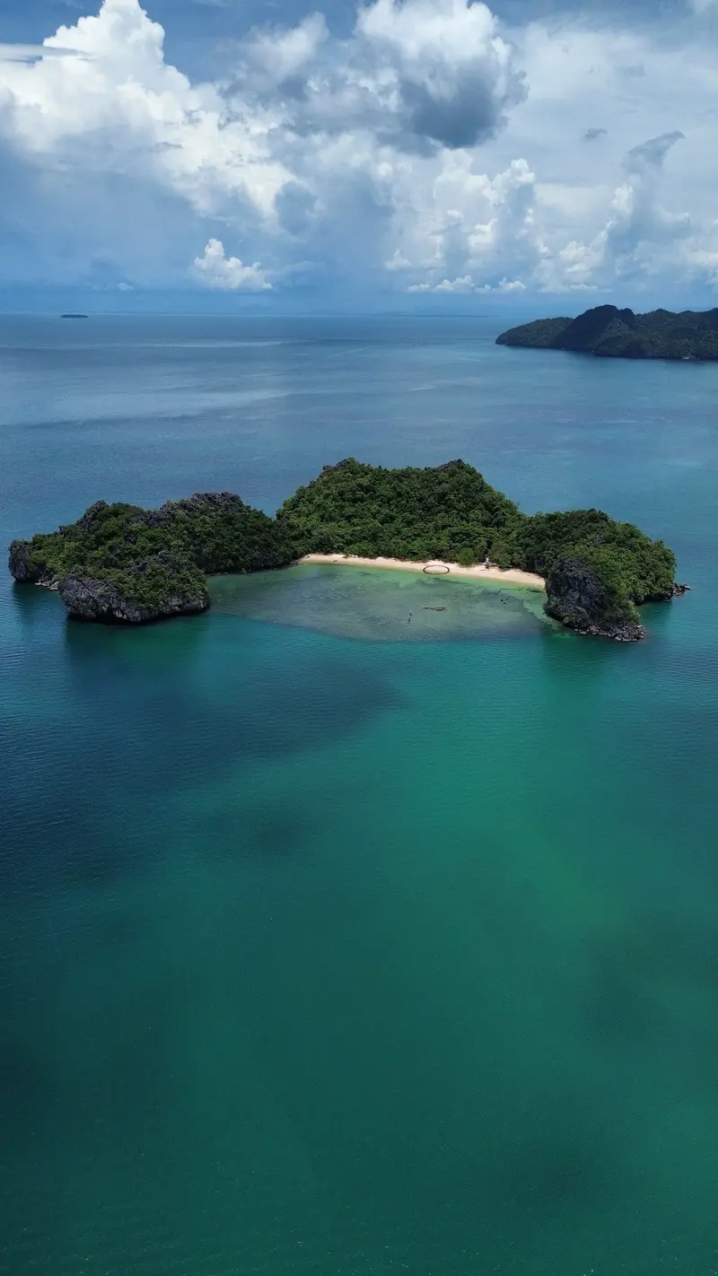 Sandbank von Tanjung Rhu