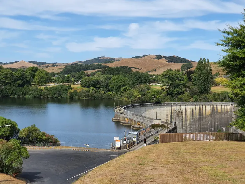 Lake Karāpiro and Karapiro Dam