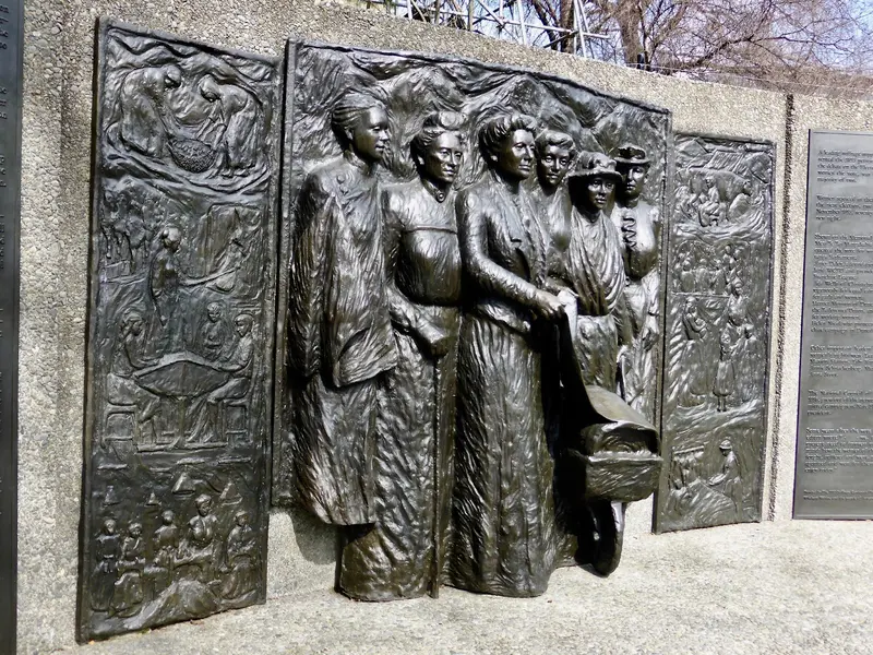 Kate Sheppard Memorial Christchurch