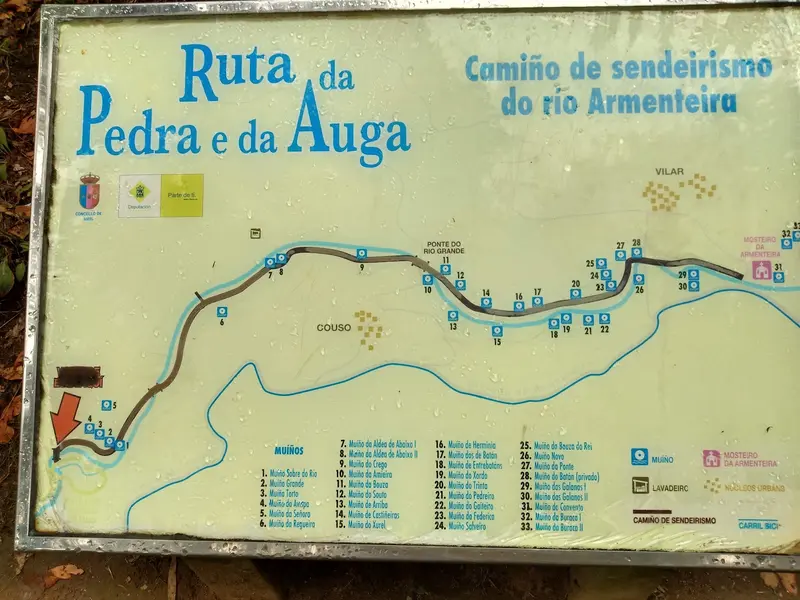 Ruta da Pedra e da Auga