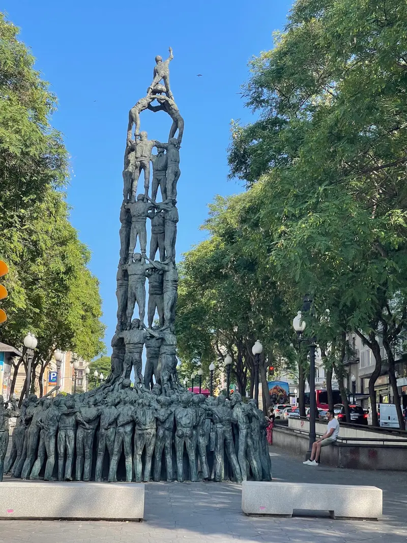 Monument als Castellers