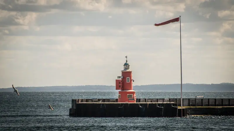 Wandbild „Den maritime historie“