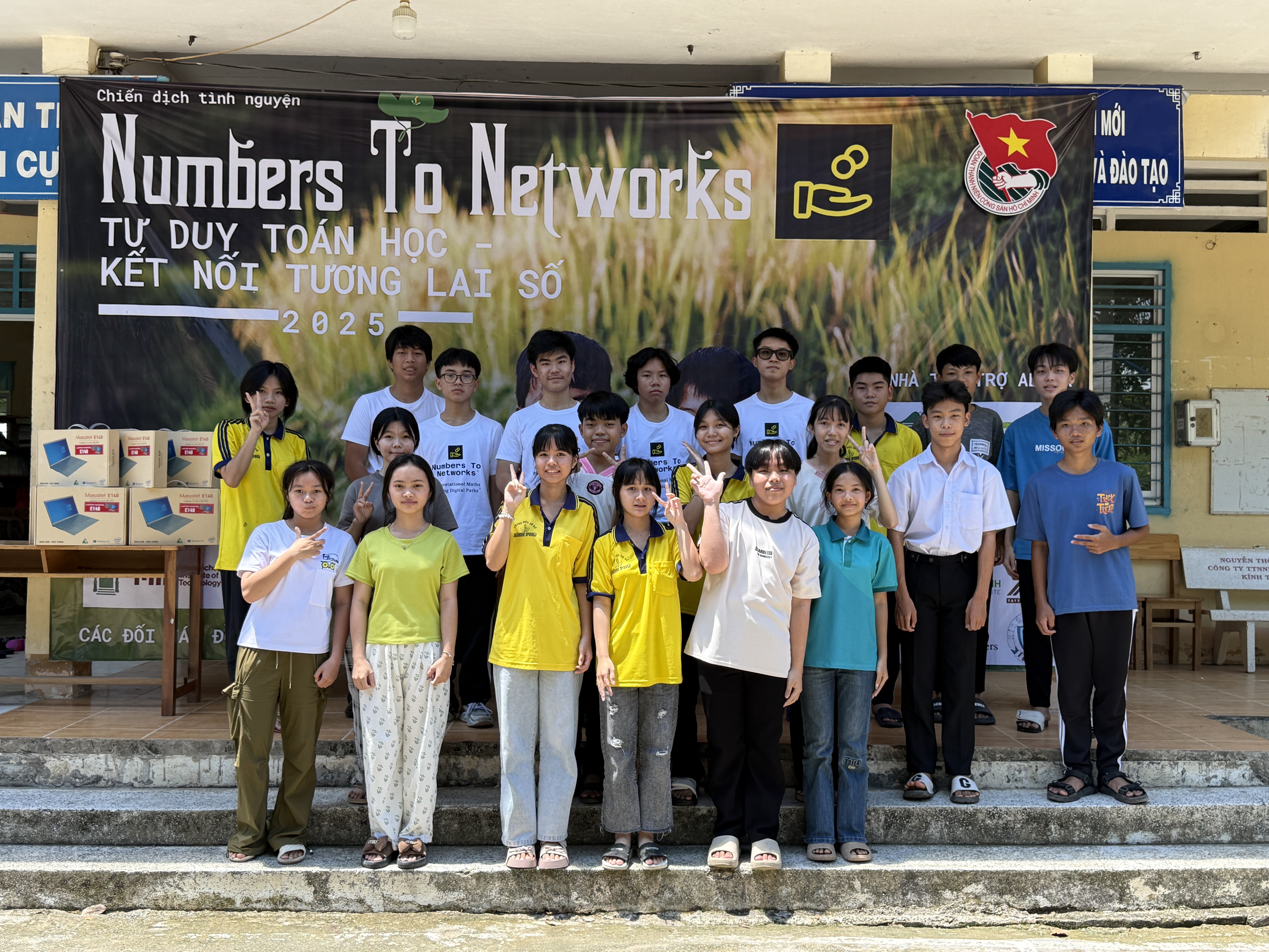 Students in Vietnam learning