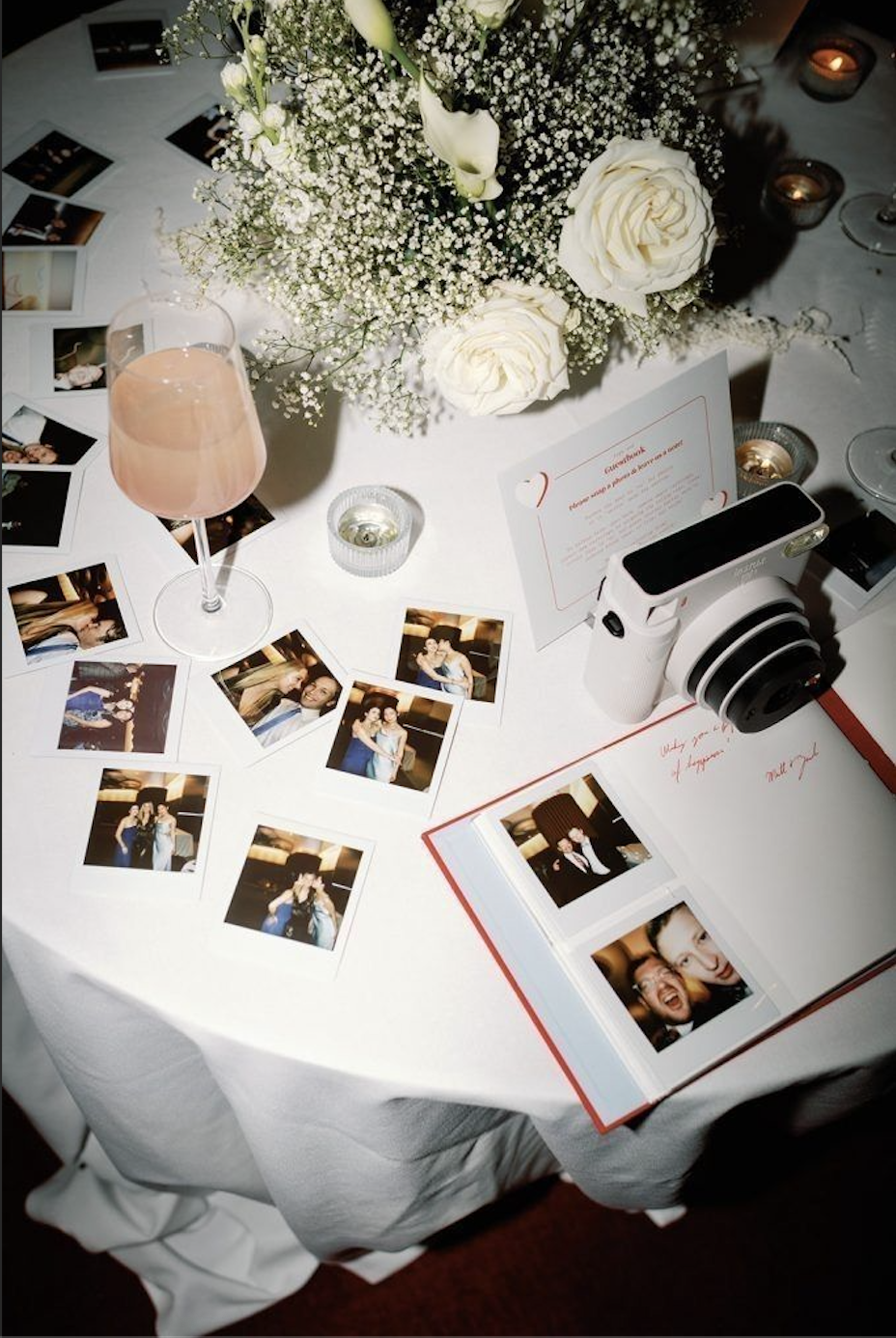 Candid wedding moment