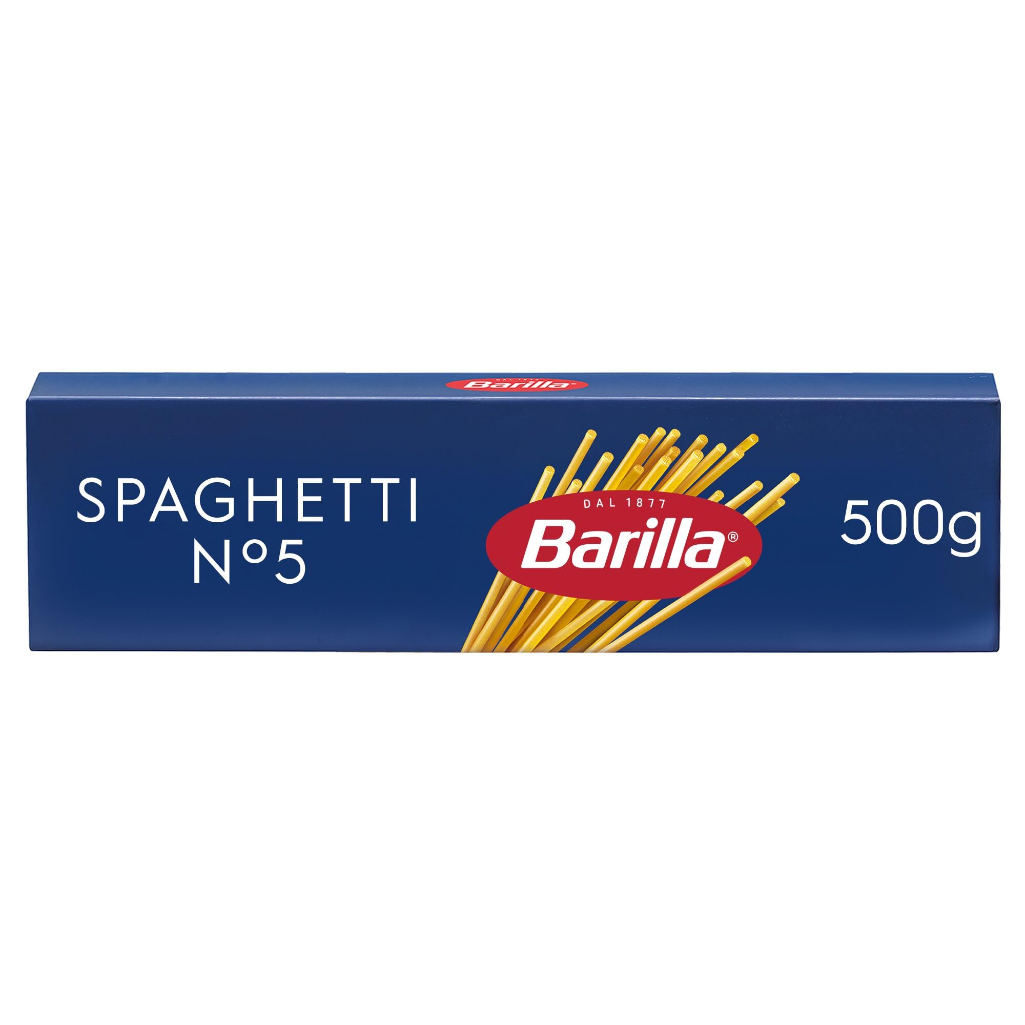 Barilla Spaghetti N.5 di Semola di Grano Duro, I Classici, 500g