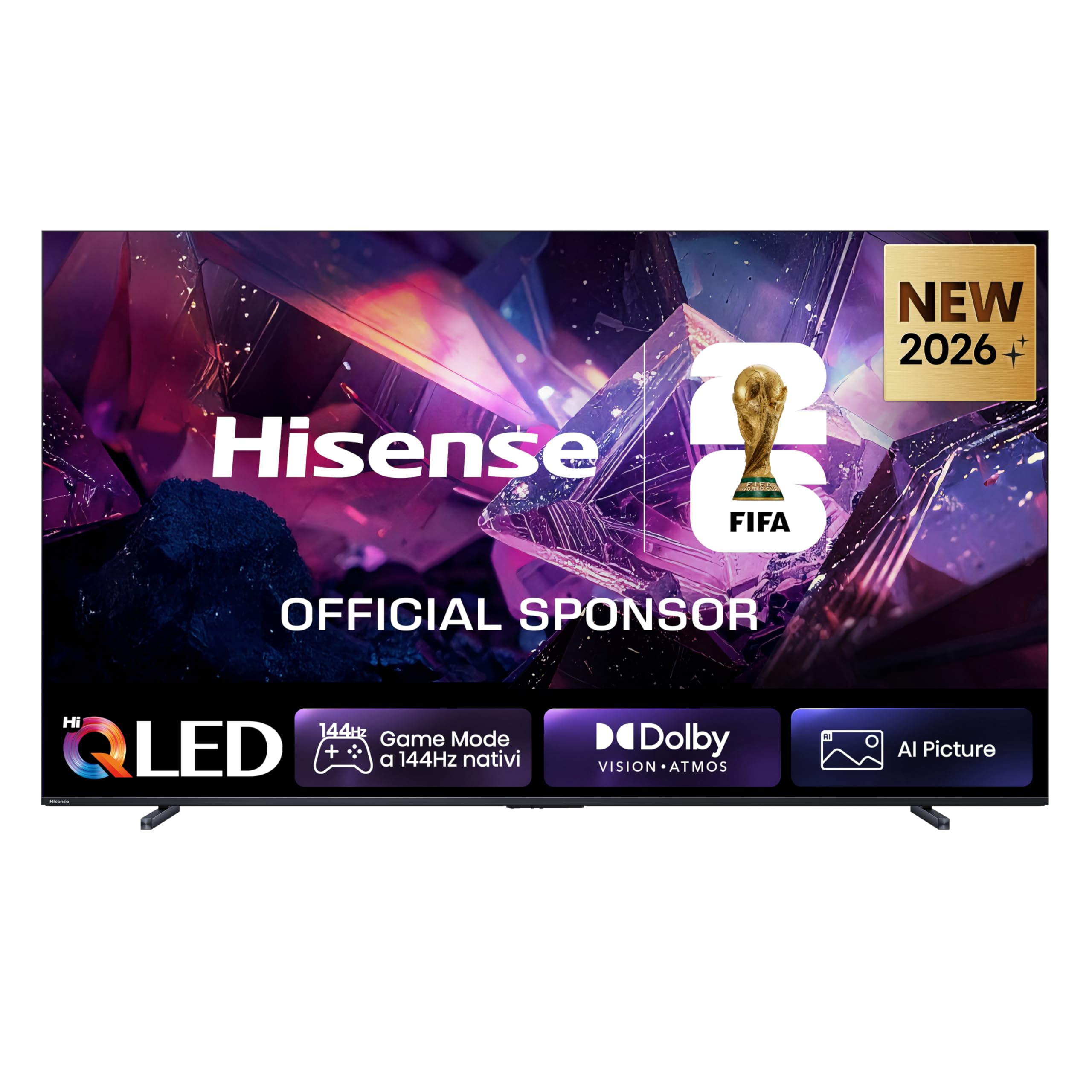 Hisense Smart TV QLED 144Hz 100" 4K 100E7S PRO