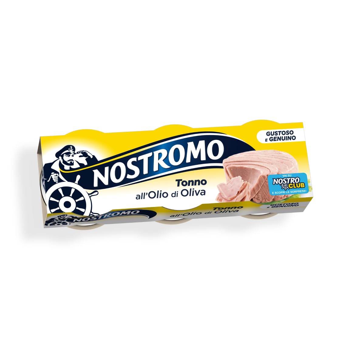 Nostromo Tonno all’Olio di Oliva 70g – Confezione da 3 Lattine