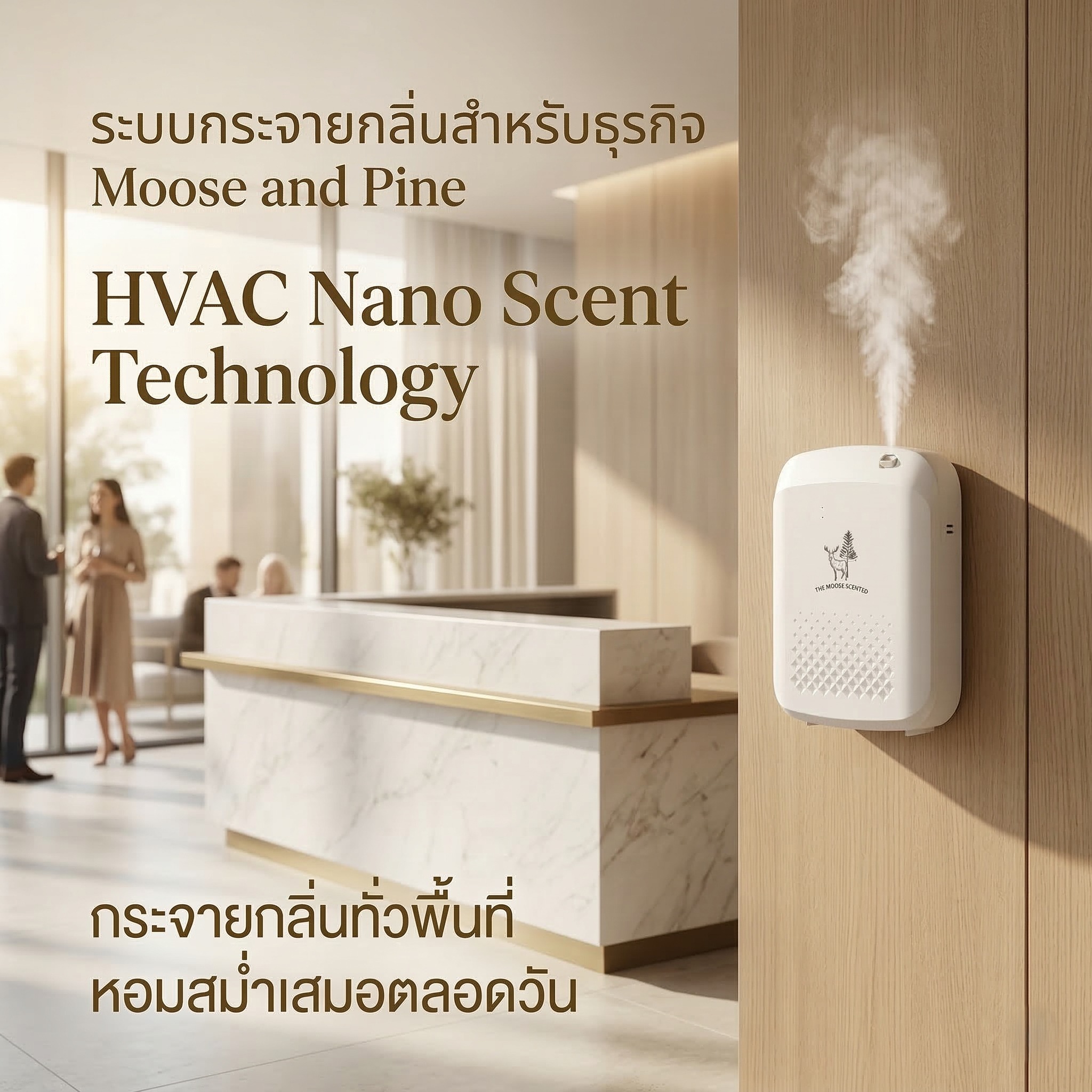 เช่าเครื่องพ่นน้ำหอม เจ้าไหนดี? เปรียบเทียบ 5 ผู้ให้บริการยอดนิยมในไทย [2026]