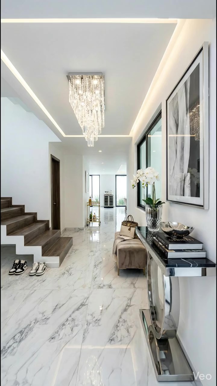 Entrada de la casa 5 en Amalfi Residencial