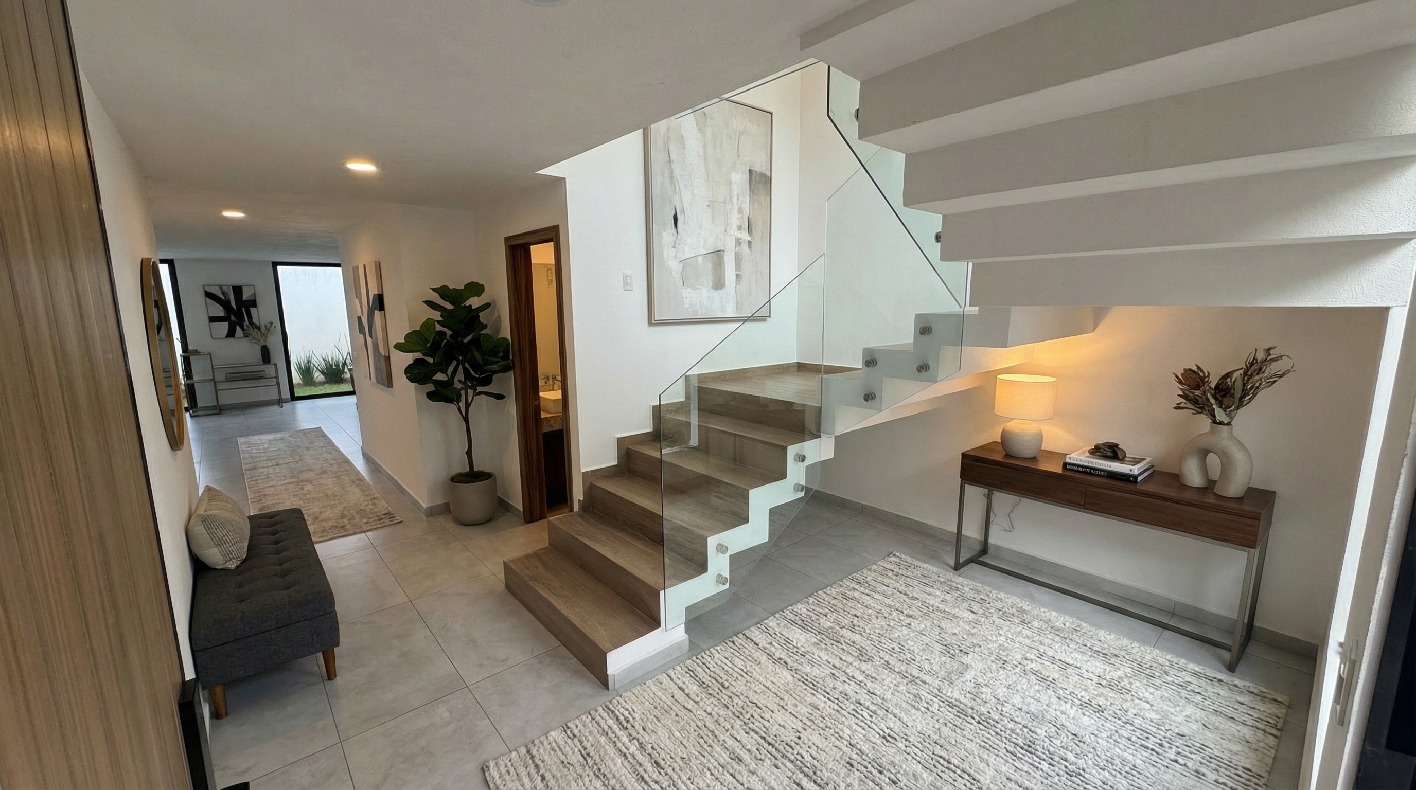 Entrada de la casa 8 en Amalfi Residencial