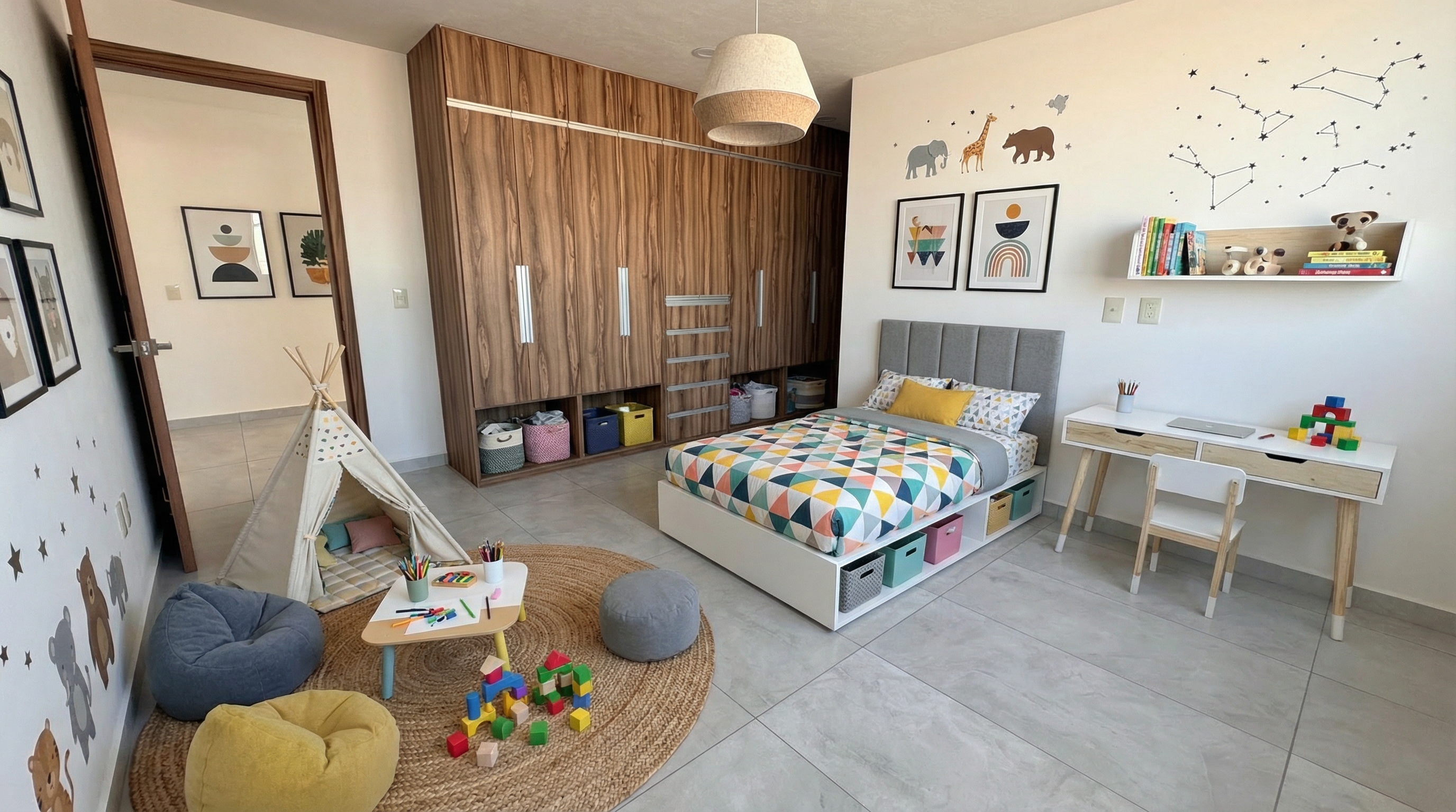 Recámara de la casa 9 en Amalfi Residencial