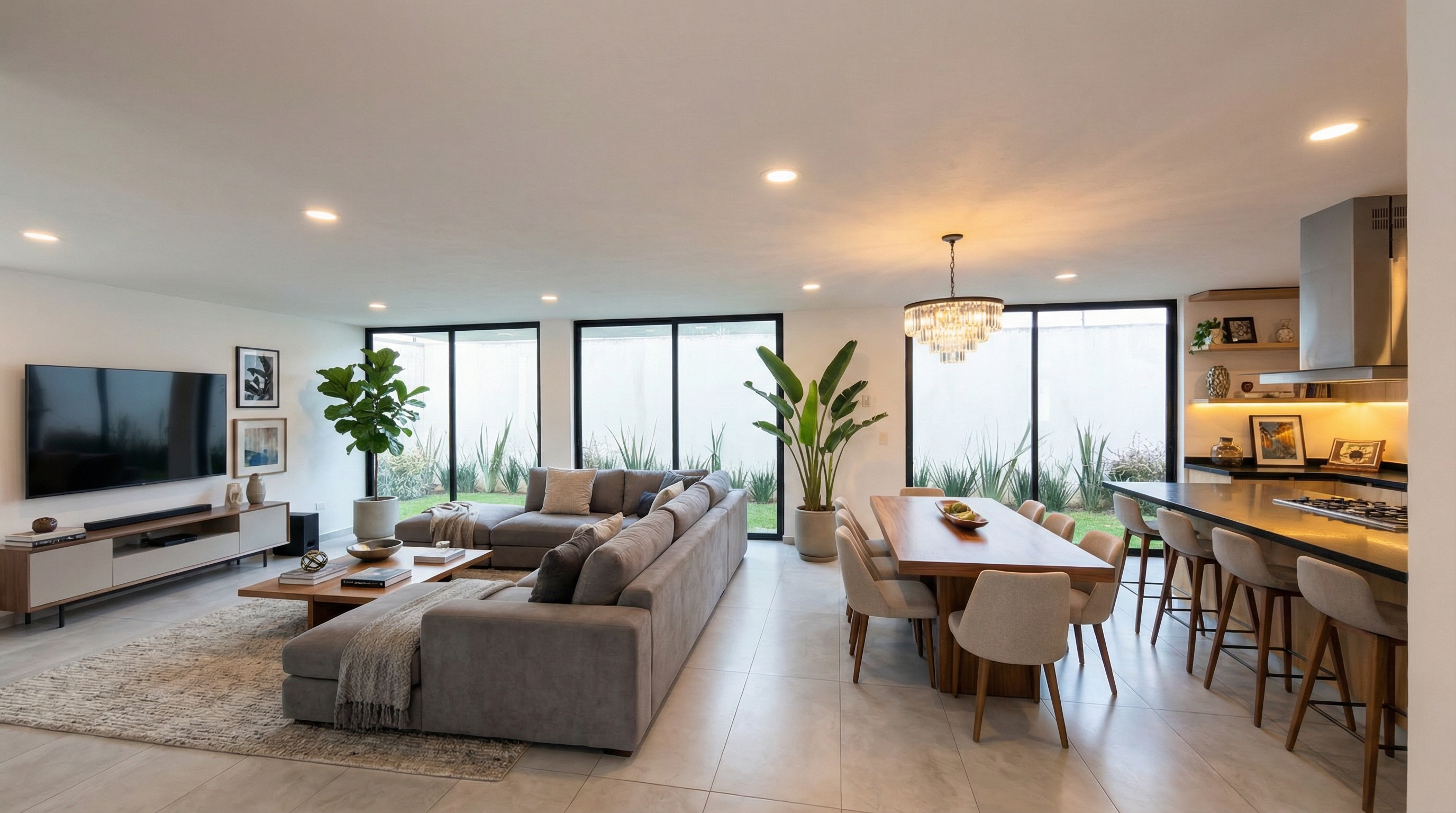 Sala de la casa 8 en Amalfi Residencial