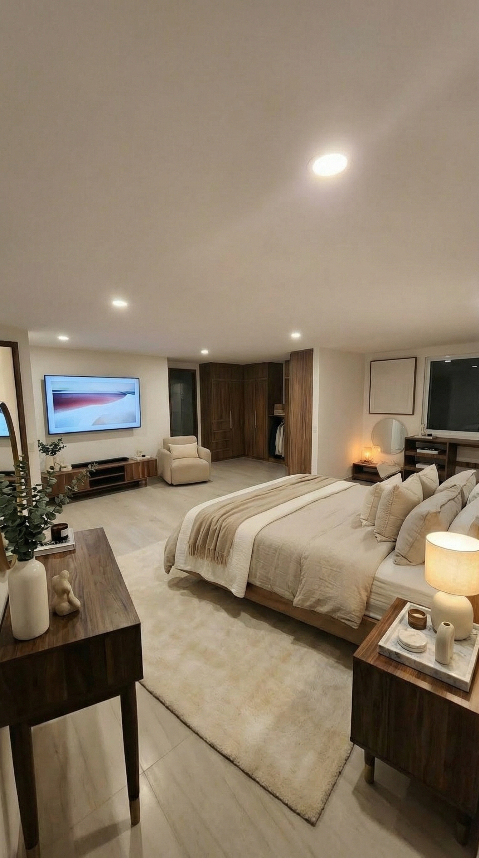 Recámara de la casa 1D en Villas El Durazno