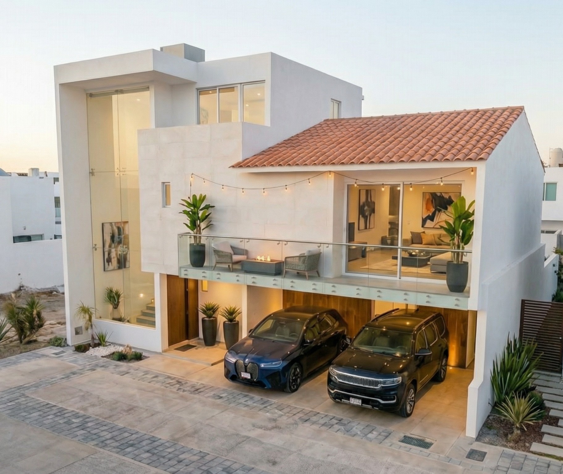 Fachada de la casa 10 en Fossalta Residencial