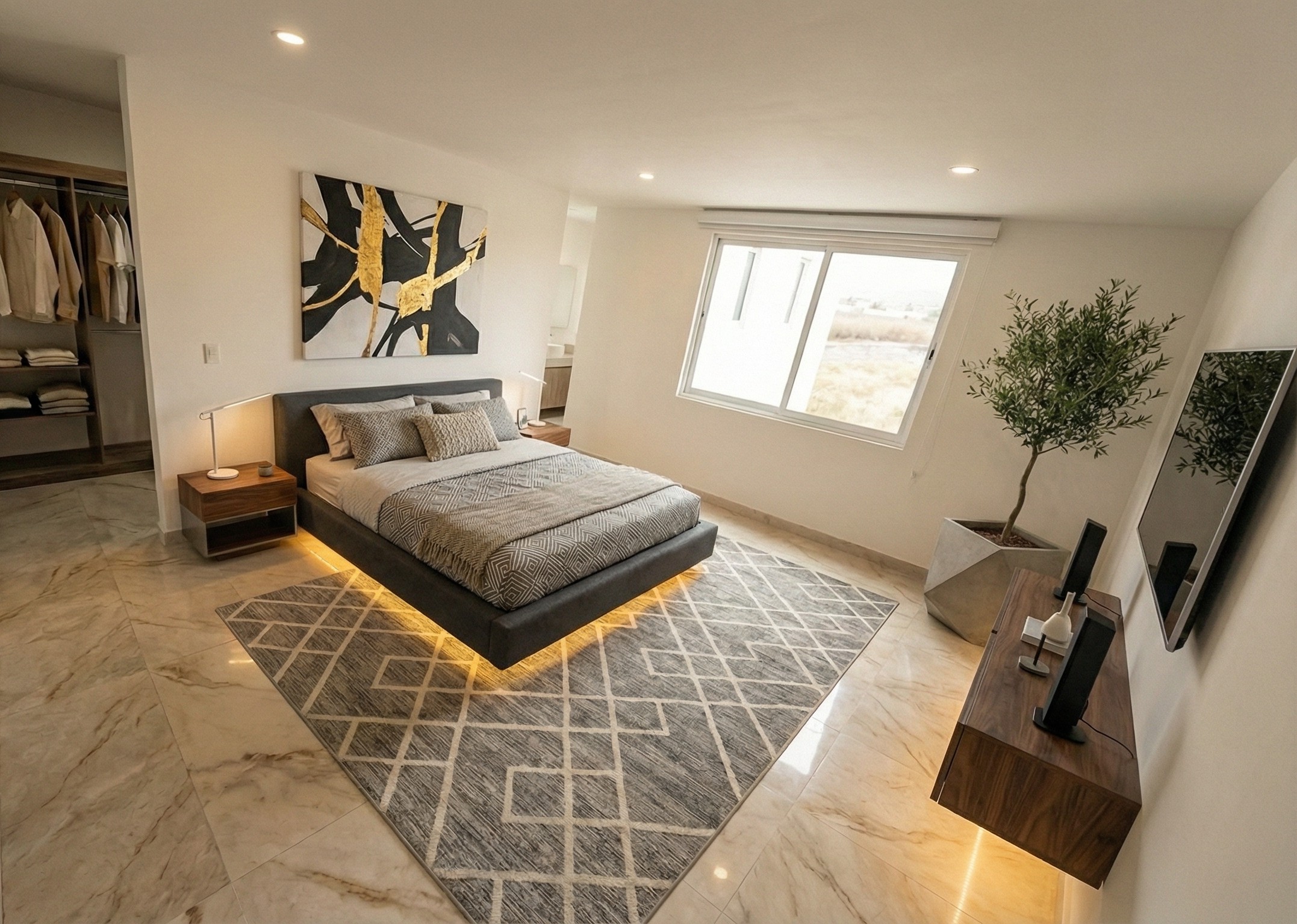 Recámara de la casa 10 en Fossalta Residencial