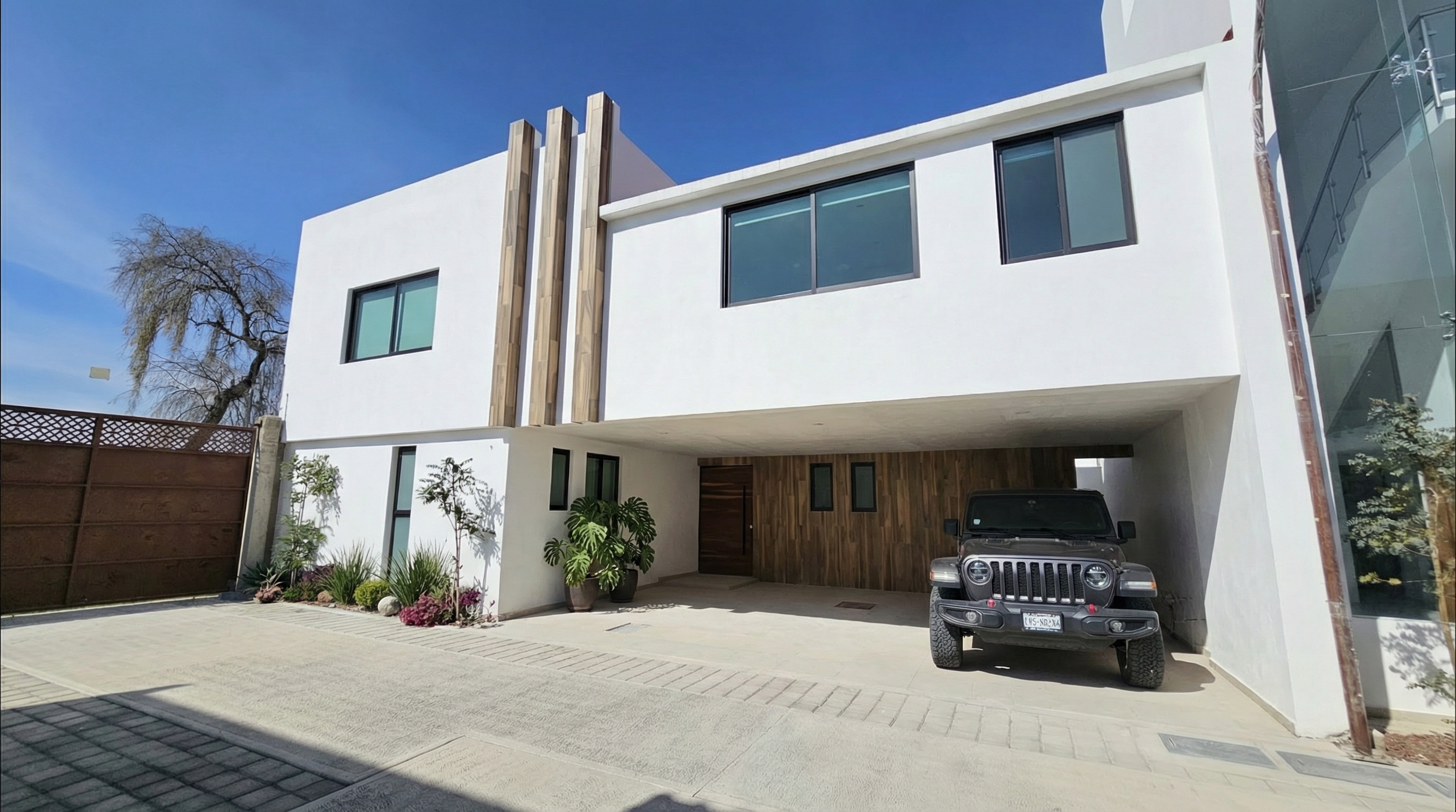 Fachada de la casa 11 en Fossalta Residencial