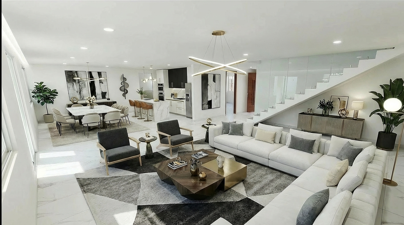 Sala de la casa 12 en Fossalta Residencial