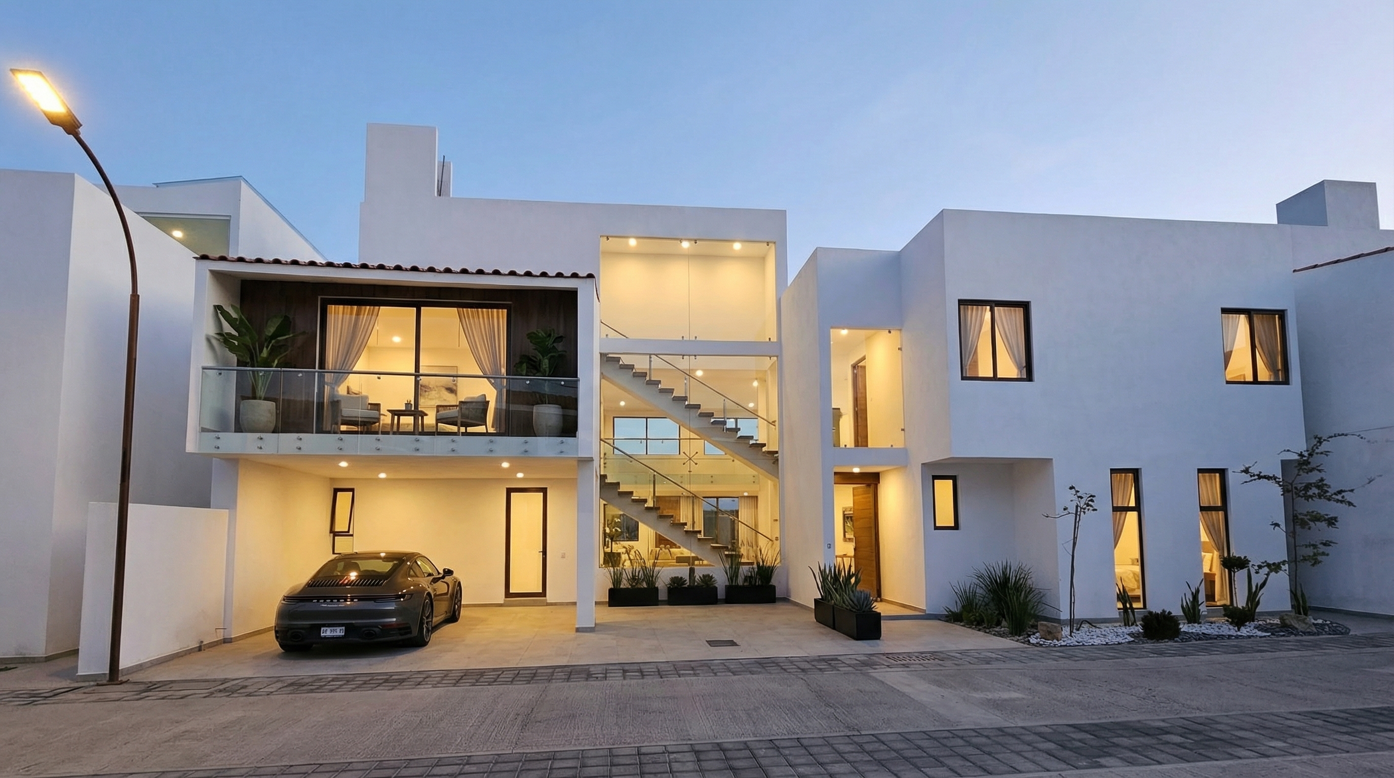 Fachada de la casa 13 en Fossalta Residencial