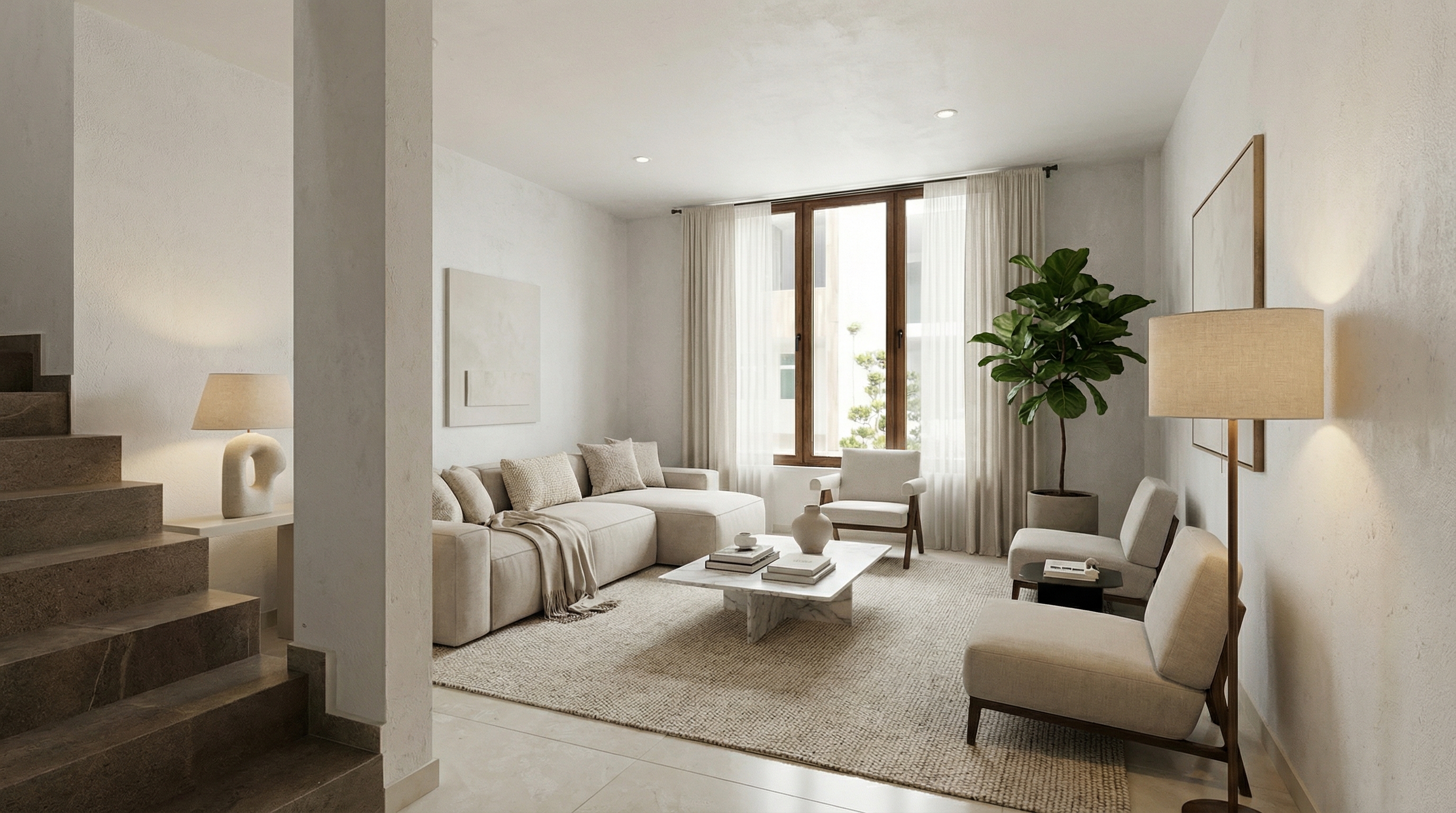 Sala de la casa 9 en Fossalta Residencial