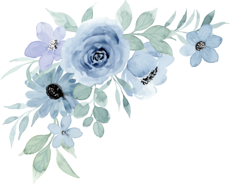 Floral couple decoration