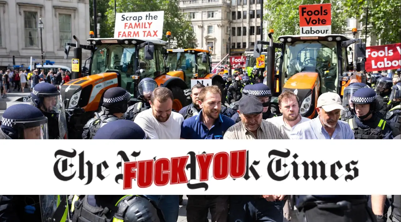 THE DEATH OF BRITISH LIBERTY: Farmers in Handcuffs While the State Laughs