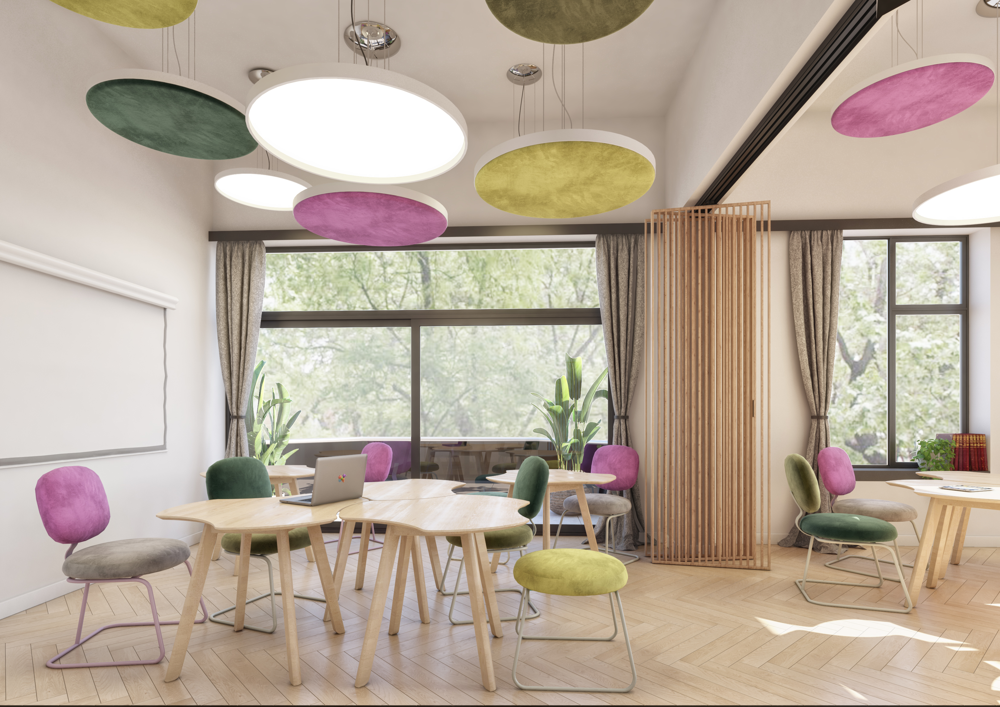 Salón flexible