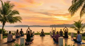 Guided meditation workshop session