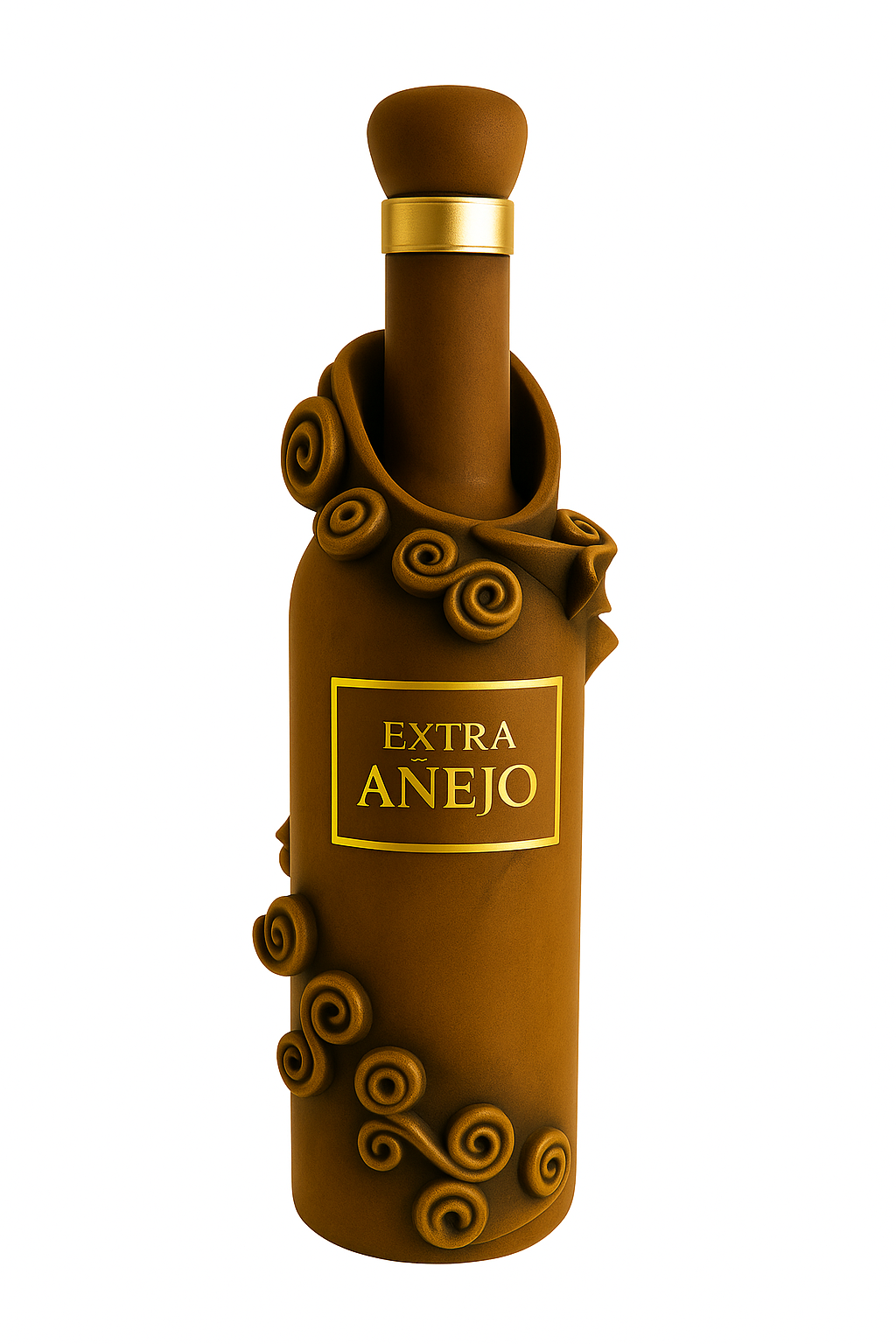 Product shot of Tequila Tres Soles Extra Añejo.