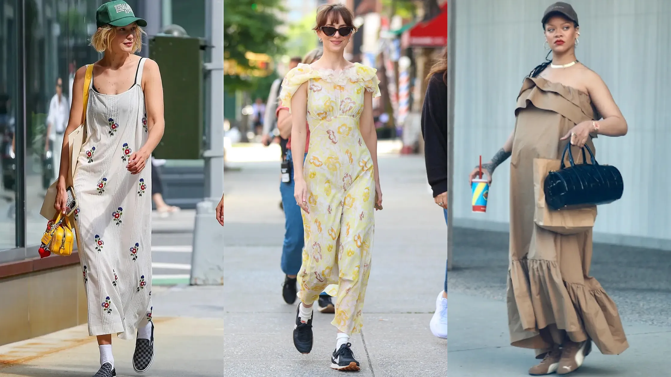 Why Dresses and Sneakers Are a Foolproof Summer Outfit Combo