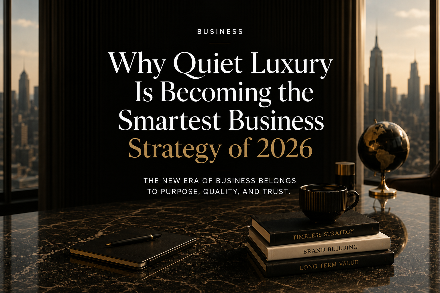 Why Quiet Luxury Is Becoming the Smartest Business Strategy of 2026