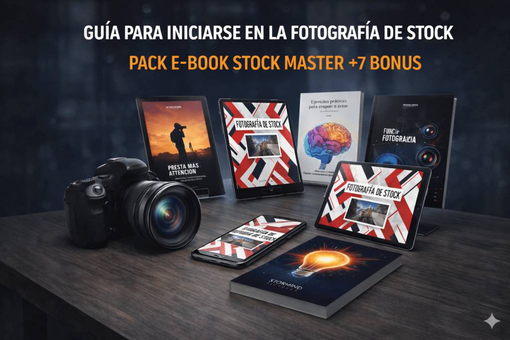 Ebook mockups on different devices