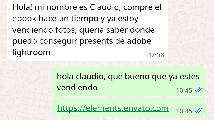 Testimonial de ganancias 2