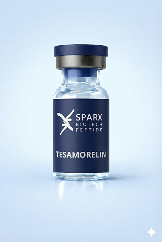 Tesamorelin peptide vial
