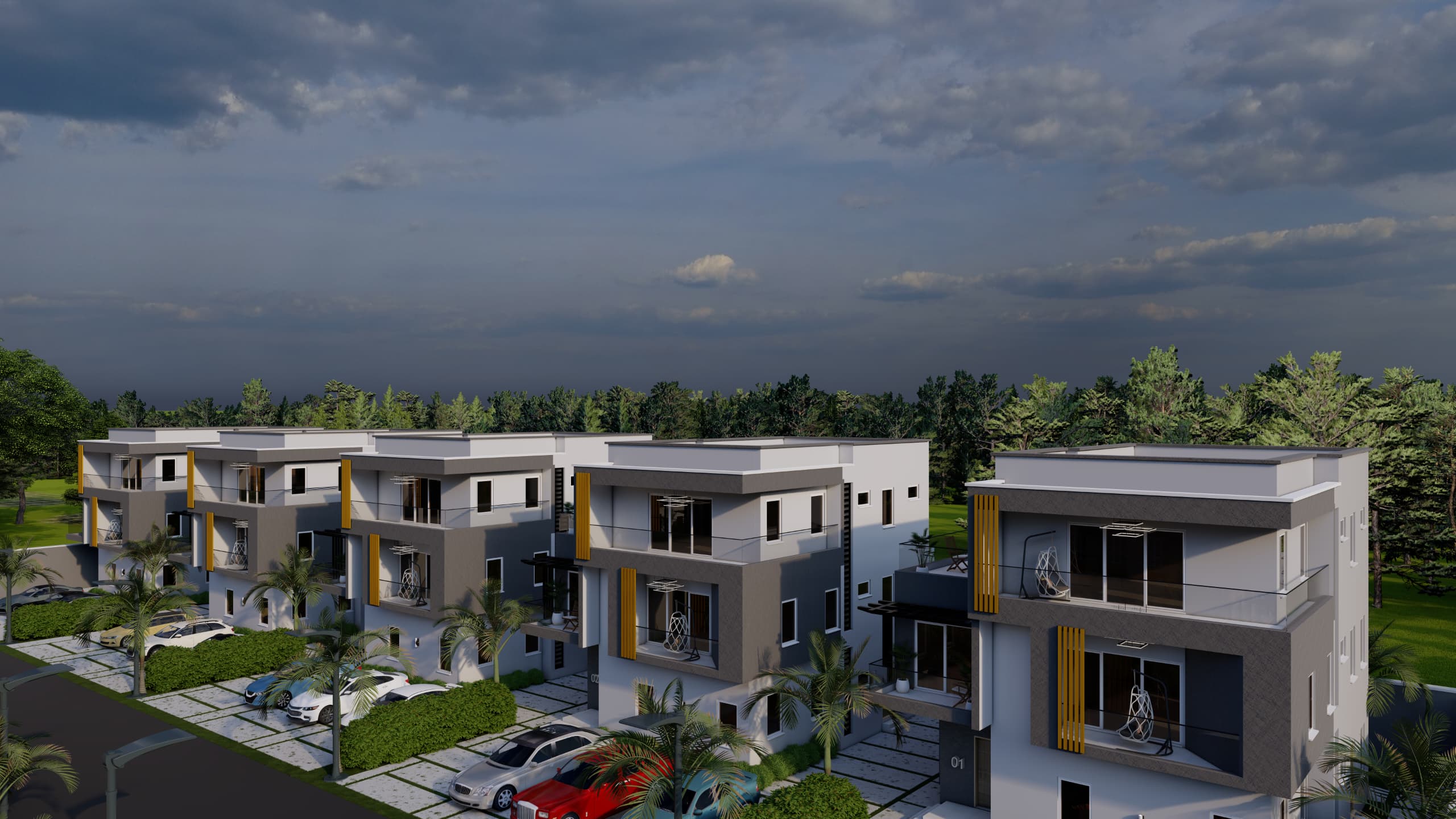 Spacious outdoor area in Lifecamp Estate.