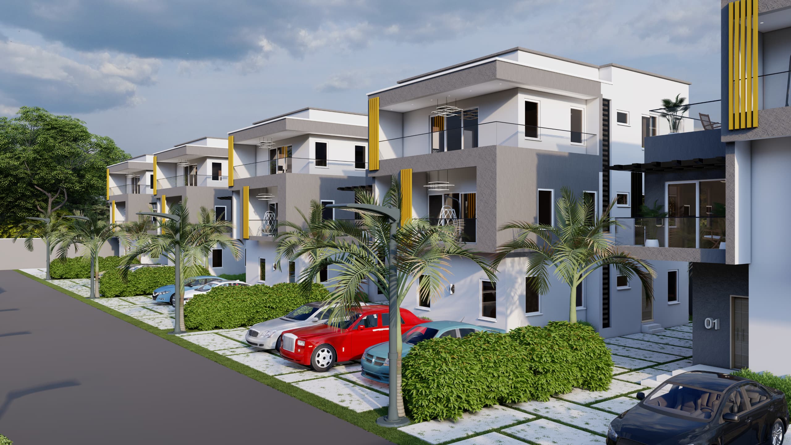 Architectural detail of Lifecamp development.