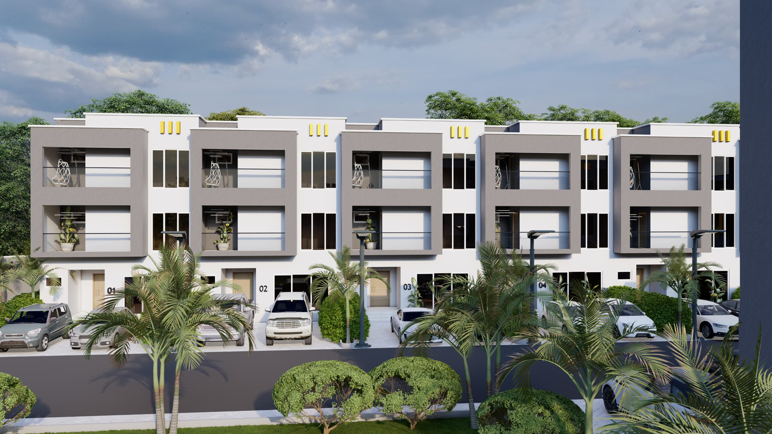 Exterior of the Lifecamp Signature Terraces.